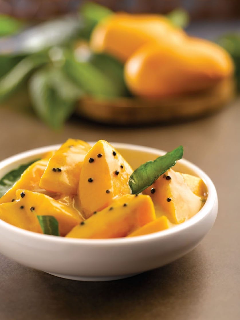 食谱: 清爽的芒果咖喱